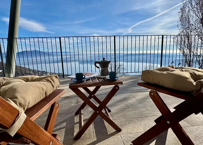 بيت للعطل Il Sogno Terrazza Panoramica Massino Visconti